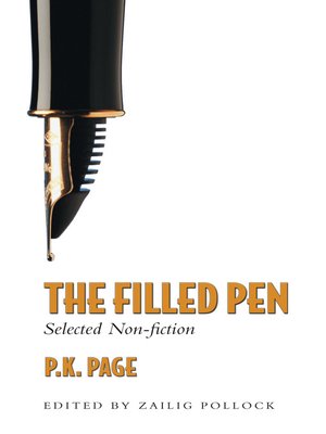 cover image of The Filled Pen